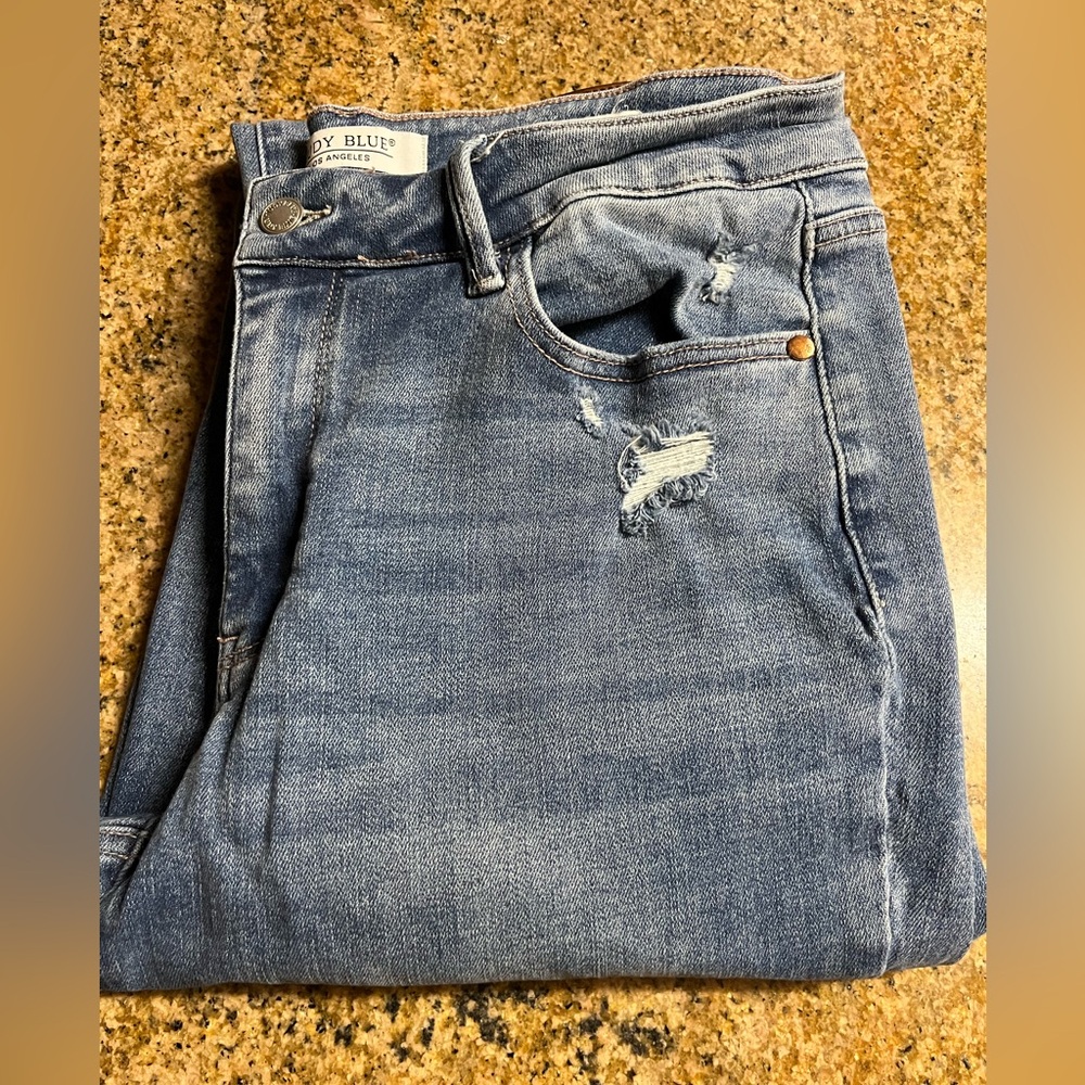 Judy Blue Light Wash Denim Jeans